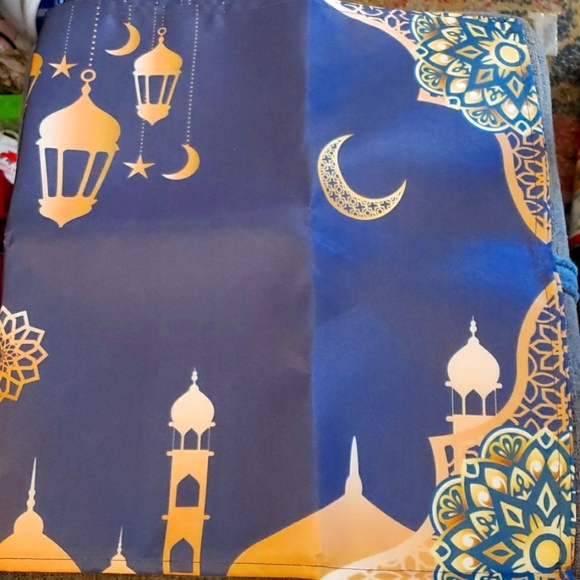 Parsup Ramadan Mubarak Table Runner Table 13.8 x 71 Inches - Picture 6 of 8